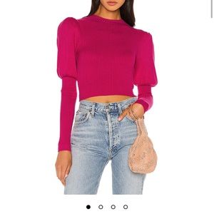 Blair Sweater in Magenta